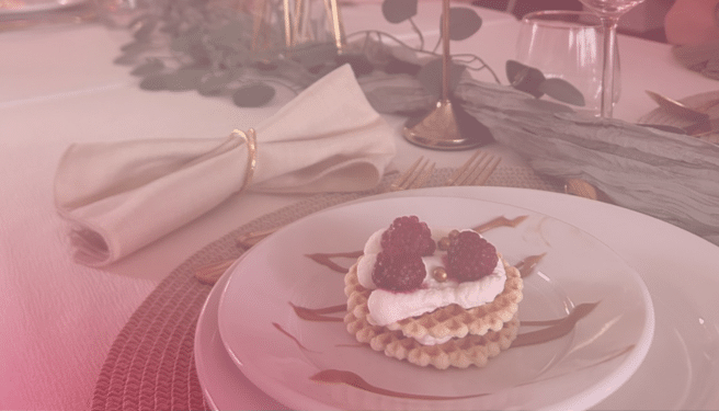 Event2Rent 21 dinner - toetje